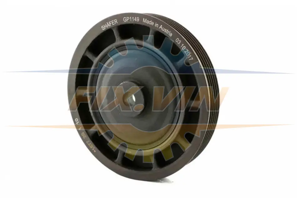 Шків колінвалу Renault Master/Trafic 1.9DCI 01- (6PK) SHAFER GP1149 (фото 1)