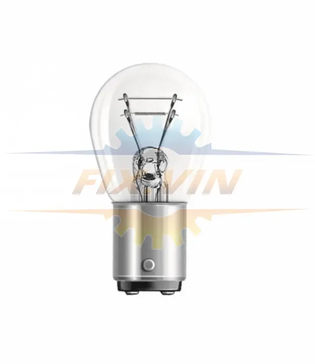 Лампа розжарювання 12V 21/5W P21/5W BAY15D (картонна упаковка по 10шт) SHAFER SL2001 (фото 1)