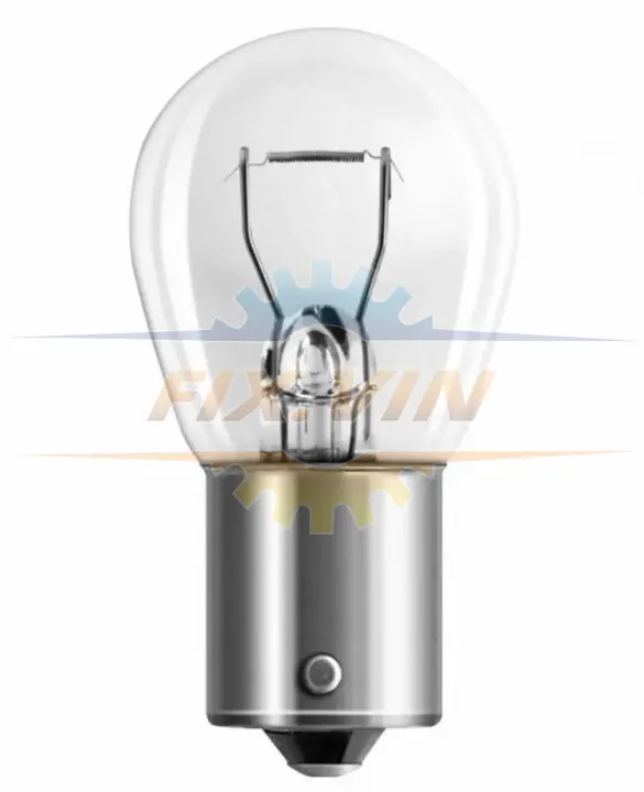 Лампа розжарювання 12V 21W P21W BA15S (картонна упаковка по 10шт) SHAFER SL2002 (фото 1)