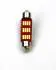 Лампа світлодіодна T11 Festoon T11x39 12LEDs canbus (1шт) SHAFER SL4039 (фото 1)
