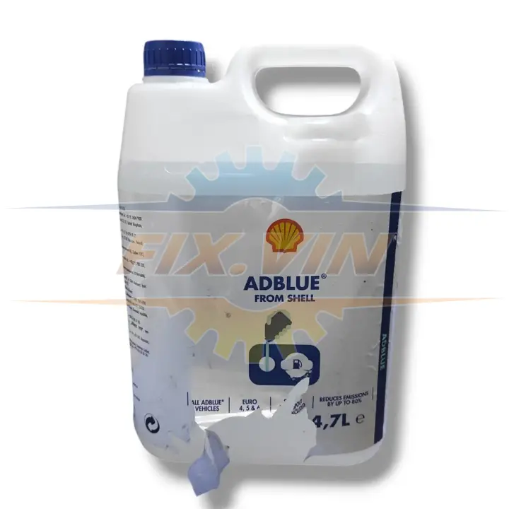 Сечовина AdBlue 4,7л пошкоджено зовнішній вид + немає лійки SHELL 3102101000 (фото 1)