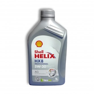 Олива моторна Helix HX8 Professional Pro AG 5W-30 1л просрочено з 20.07.2024 SHELL 5011987072107