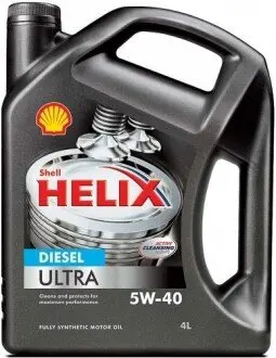 Олива моторна Helix Diesel Ultra 5W-40 4л SHELL 550040549