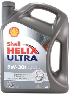 Олива моторна Shell Helix Ultra 5W-30, 4л. SHELL 550040623