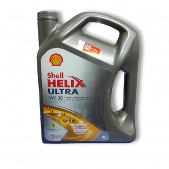 Масла моторные Helix Ultra 5W-30 4л SHELL 550046268