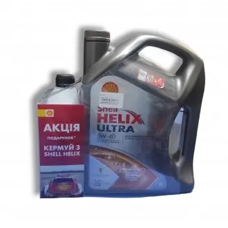 Олива моторна Helix Ultra 5W-40 4л Helix Ultra 5W-40 промонабір: олива+зимовий омивач SHELL 550052679