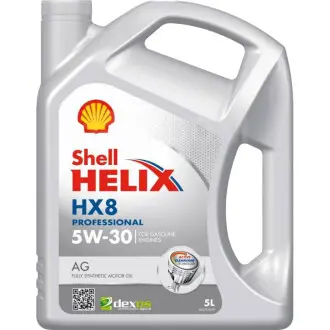 Масло моторное Helix HX8 Professional AG 5W-30 5л SHELL 550054289