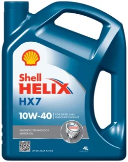 Олива моторна Helix HX7 10W-40 4л 550053737/ SHELL 550070333