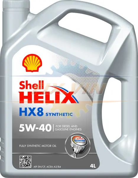 Моторна олива Helix (4L) 5W40 API SP ACEA A3 B4 FIAT 9.55535 M2 MB 229.3 MB 229.5 RENAULT RN 0700 RENAULT RN 0710 VW 502.00 VW 505.00 SHELL HELIX HX8 5W40 4L (фото 1)