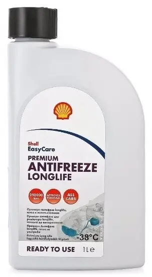 Антифриз (червоний) G12/G12+ 1л SHELL PBT78F (фото 1)