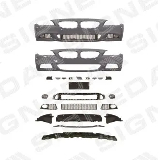 Бампер передній Signeda PBM04070SET