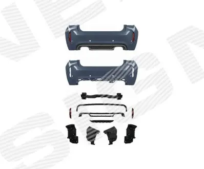 Бампер задній Signeda PBM04139SET