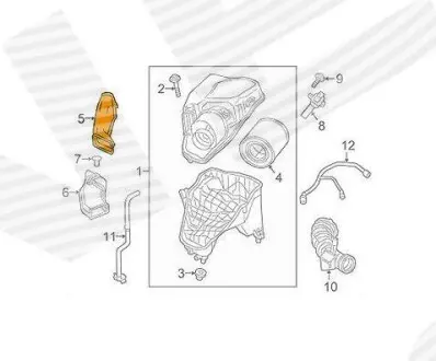 КОРОБКА ФИЛЬТРА Signeda PCV01002A