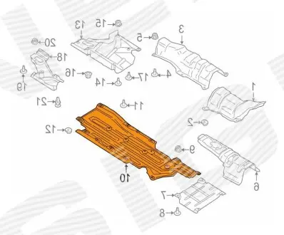 Захист днища Signeda PFD99304AR