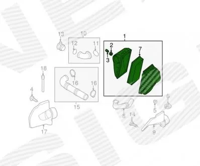 КОРОБКА ФИЛЬТРА Signeda PPH01001A