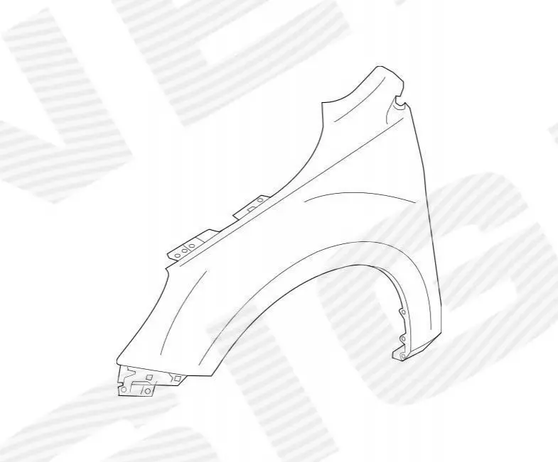 Крило SUBARU LEGACY Signeda PSB10041AR (фото 1)