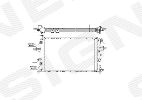 Радіатор Signeda RA63003Q