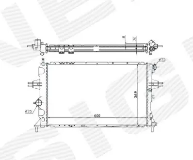 Радіатор Signeda RA63006Q