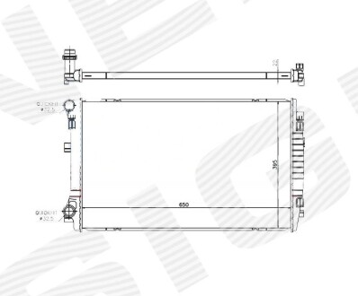 РАДИАТОР Signeda RA65303Q (фото 1)