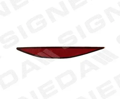 Відбивач в задній бампер Signeda SIN0354L