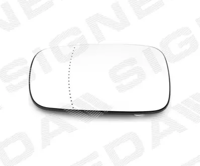 Скло дзеркала з підставкою Signeda SRNM1051EL/R