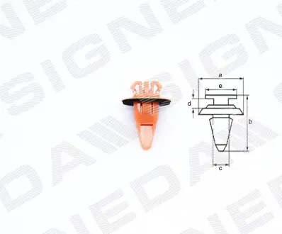 Пластмасові утримувачі Signeda T102510