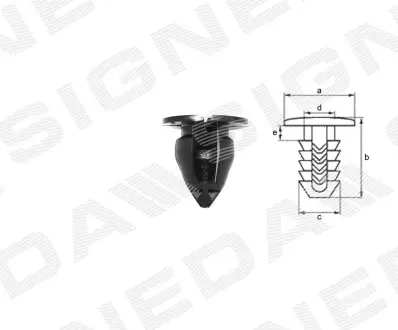 Пластмасові утримувачі Signeda T192410