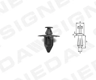 Пластмасові утримувачі Signeda T41310