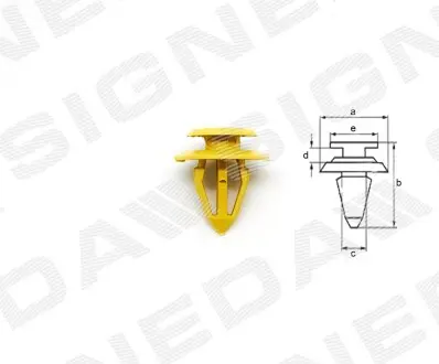 ПЛАСТМАССОВЫЕ КРЕПЛЕНИЯ Signeda T85910