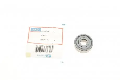 Підшипник кульковий d<30 SKF 629-2Z