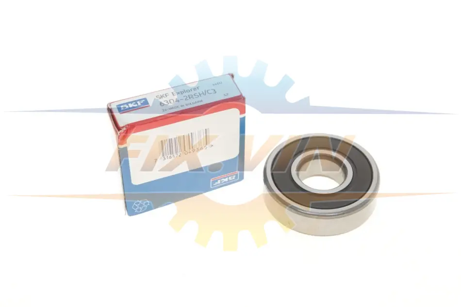 Підшипник кульковий d>30 SKF 6304-2RSH/C3 (фото 1)