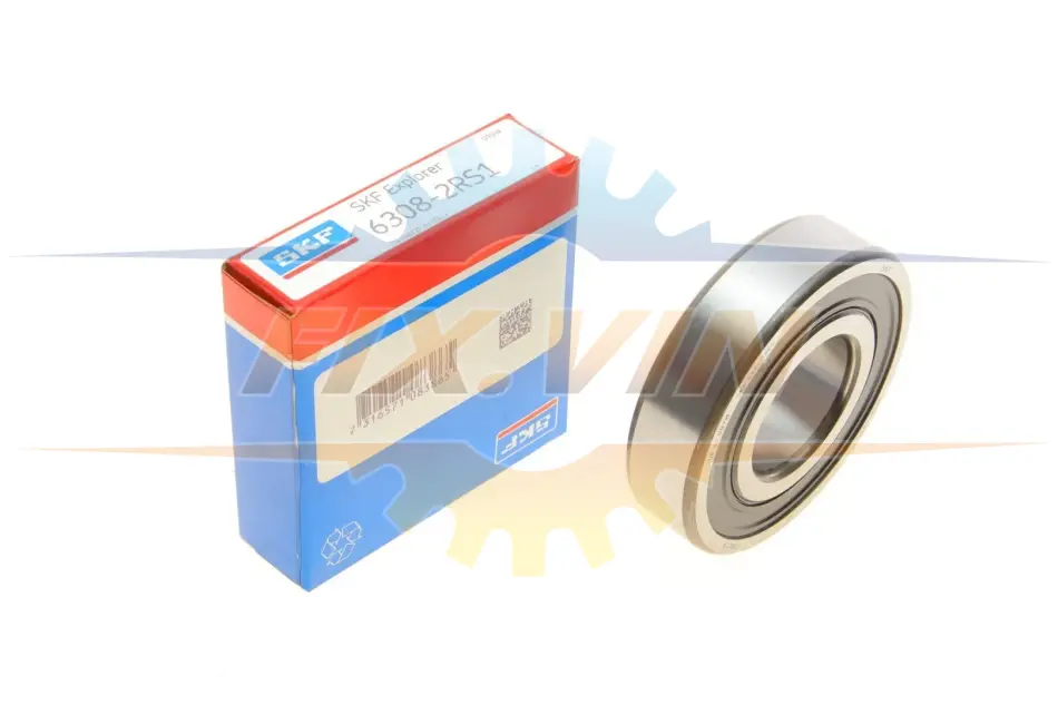 Підшипник кульковий d>30 SKF 6308-2RS1 (фото 1)
