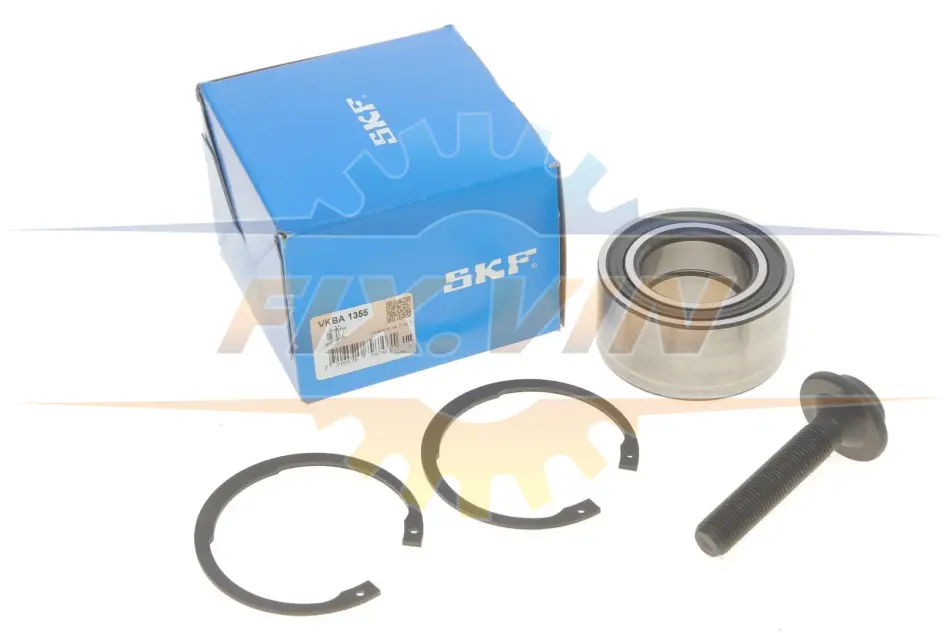 Підшипник ступиці, комплект AUDI/SKODA/VW 90/A4/A6/Superb/Passat "F/R "1,6/2,8L "84>> SKF VKBA1355 (фото 1)