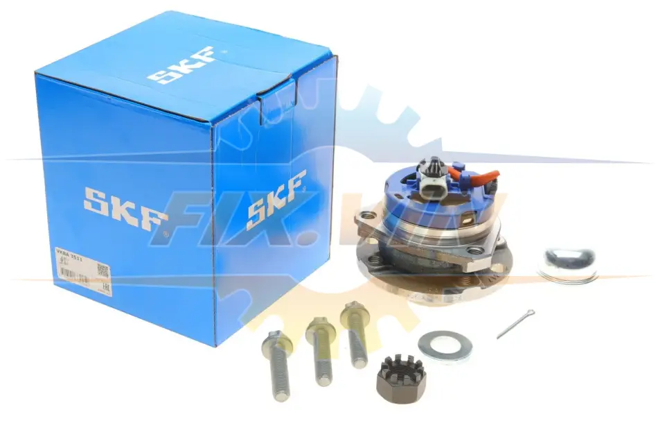 Підшипник ступиці, комплект OPEL Astra "F "1,2/1,7L "98-09 SKF VKBA3511 (фото 1)