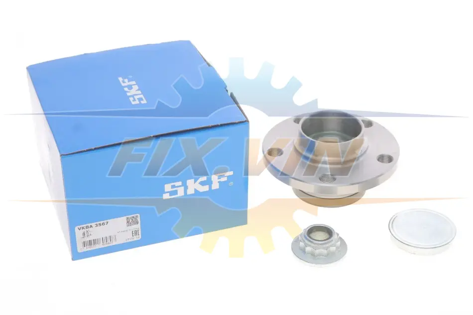 Підшипник ступиці, комплект AUDI/SEAT/SKODA A1/A2/Ibiza/Fabia/Polo "R "1,0/2,0L "99>> SKF VKBA3567 (фото 1)