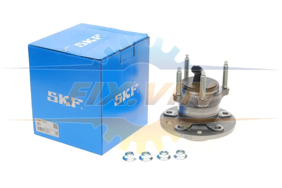 Підшипник ступиці, комплект FIAT/OPEL/SAAB Signum/Vectra/9-3 "R "1,8/3,2L "00>> SKF VKBA3624 (фото 1)