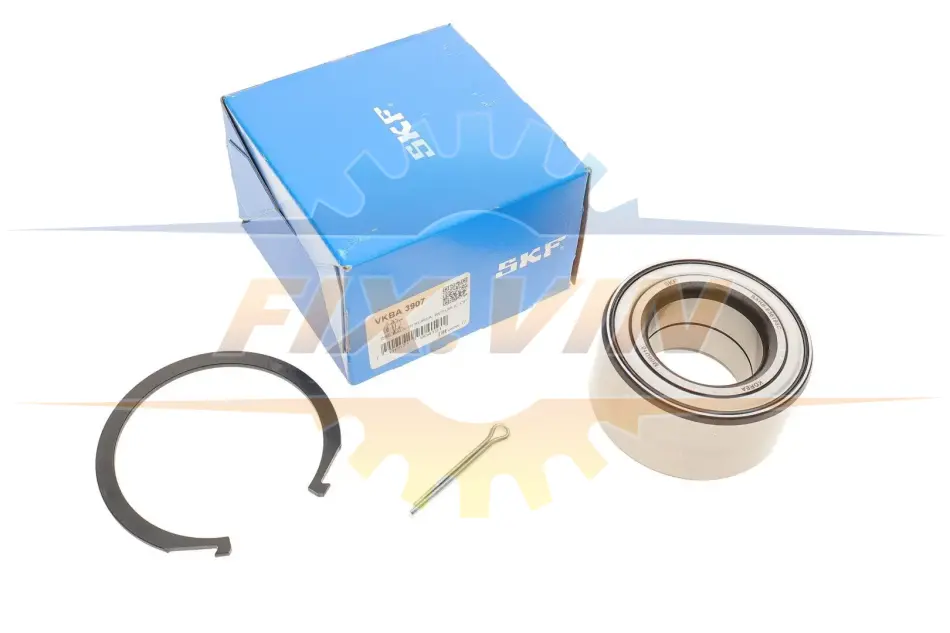 Підшипник ступиці, комплект HYUNDAI/KIA Accent/Avante/Getz/Lantra/Tiburon/Rio "F "1,3/2,0L "96>> SKF VKBA3907 (фото 1)
