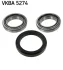 Комплект підшипника маточини колеса SKF VKBA 5274 (фото 1)