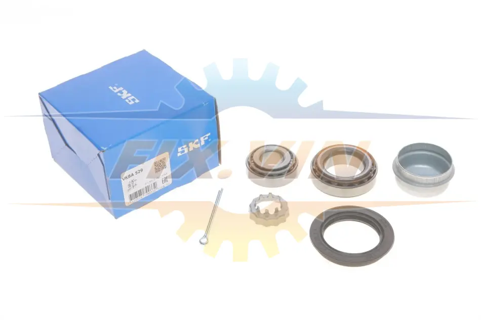 Підшипник ступиці, комплект AUDI/PORSCHE/SEAT/SKODA/VW 100/Coupe/Ibiza/Caddy/Golf "R "1,0/2,9L "60>> SKF VKBA529 (фото 1)