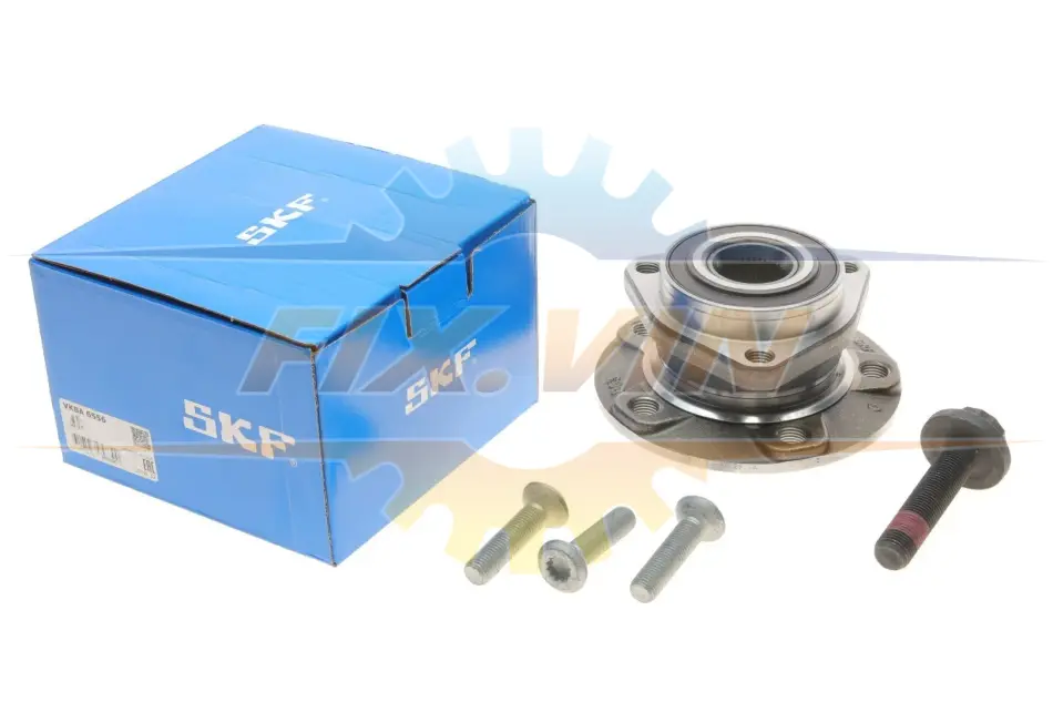 Підшипник ступиці, комплект AUDI/SEAT/SKODA/VW A3/Altea/Leon/Toledo/Octavia/Golf "F "1,2/2,4L "03>> SKF VKBA6556 (фото 1)