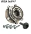 Комплект підшипника маточини колеса SKF VKBA 6649 F (фото 1)