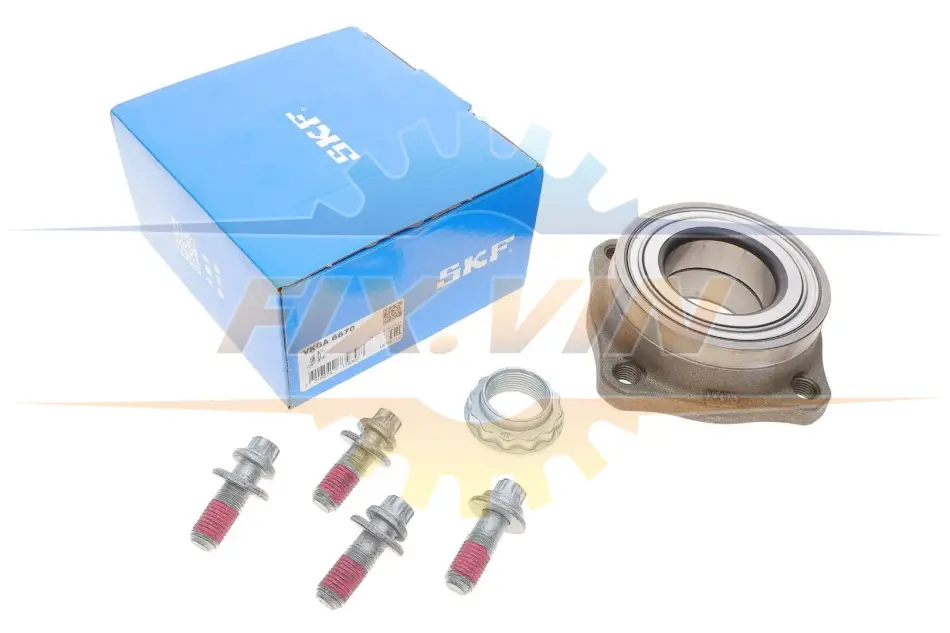 Комплект підшипника маточини колеса у корпусі SKF VKBA6670 (фото 1)