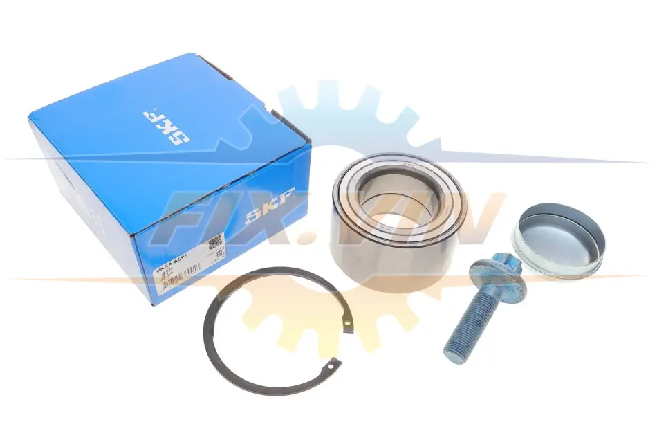 Підшипник ступиці, комплект MERCEDES C W204/E W212/GLK/S W221 \'\'4Matic \'\'F \'\'05-17 SKF VKBA6696 (фото 1)