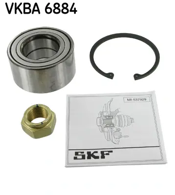 Підшипник переднньої маточини (40x76x38) SKF VKBA 6884 (фото 1)