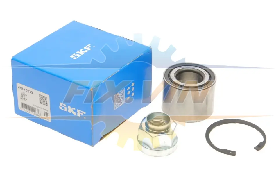 Підшипник ступиці, комплект CHEVROLET/DAEWOO Aveo/Kalos/Spark "R "1,0/1,4L "02>> SKF VKBA7573 (фото 1)