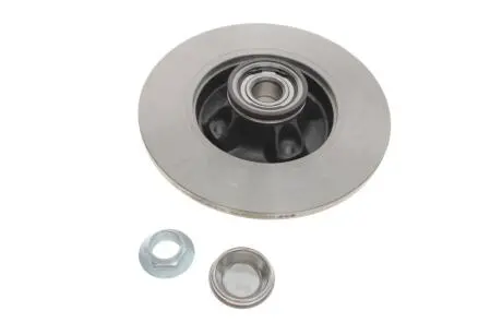 Диск гальмівний (задній) Citroen Berlingo/Peugeot Partner 08- (267.7х12) (+ABS) (з підшипником) SKF VKBD 1016