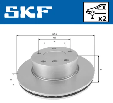 Автодеталь SKF VKBD80133V2