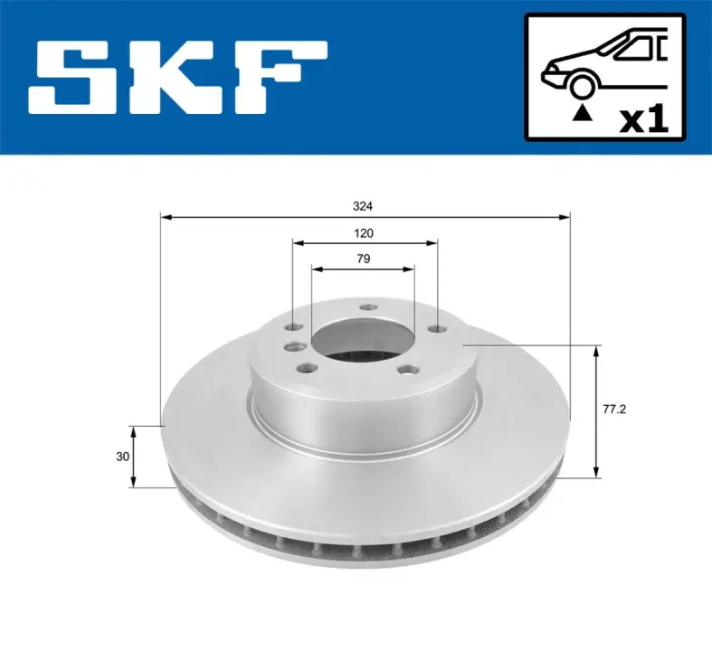 Автодеталь SKF VKBD80138V1 (фото 1)