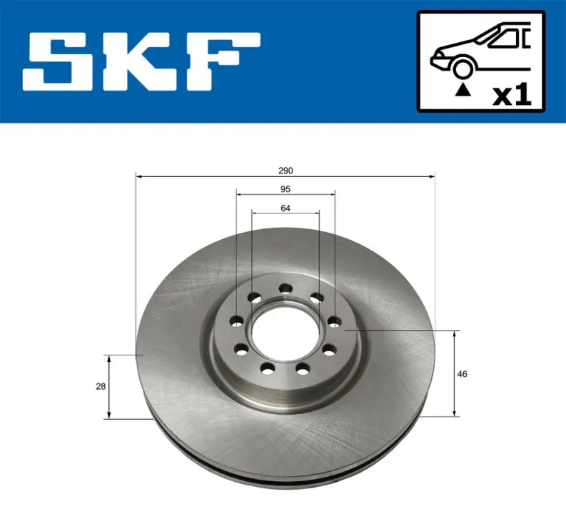 Автодеталь SKF VKBD80159V1 (фото 1)