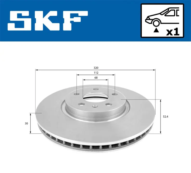 Автодеталь SKF VKBD80178V1 (фото 1)
